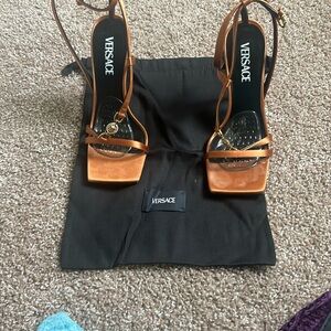 Versace Black Fabric Bag